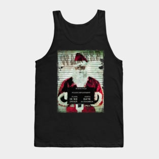 Wanted Santa Tank Top